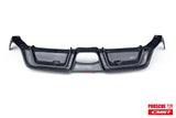 CMST Carbon Fiber Rear Diffuser Ver.2 for Porsche Cayman/Boxster 718 2016-2020