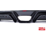 CMST Carbon Fiber Rear Diffuser Ver.2 for Porsche Cayman/Boxster 718 2016-2020