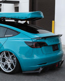 CMST Tesla Model 3 Carbon Fiber Rear Diffuser Ver.3
