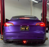 CMST Tesla Model 3 Carbon Fiber Rear Diffuser Ver.2