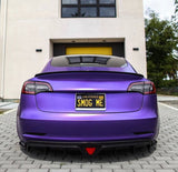 CMST Tesla Model 3 Carbon Fiber Rear Diffuser Ver.2