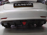 CMST Tesla Model 3 Carbon Fiber Rear Diffuser Ver.2