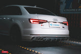CMST Tuning Carbon Fiber Rear Diffuser for Audi A4 S-Line / S4 B9 2017-2019