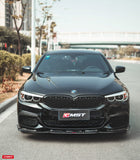 CMST Tuning Carbon Fiber Front Bumper Upper Valences for BMW 5 Series G30 / G31 2017-2020 Pre-facelift