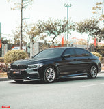 CMST Tuning Carbon Fiber Front Bumper Upper Valences for BMW 5 Series G30 / G31 2017-2020 Pre-facelift