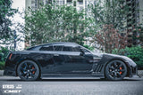 CMST Carbon Fiber Side Skirt Stage 2 Replacement for Nissan GTR GT-R R35 2008-2016