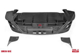 CMST Tuning Carbon Fiber Rear Diffuser & Canards for Porsche Taycan Base, 4S, and Gran Turismo