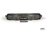 CMST Tuning Carbon Fiber Rear Diffuser Ver.4 with tow hook access for Tesla Model Y