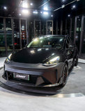 CMST Tuning Front Bumper & Lip for Tesla Model Y Performance AWD 2020-2025 Carbon Fiber/FRP