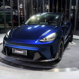 CMST Tuning Front Bumper & Lip for Tesla Model Y Performance AWD 2020-2025 Carbon Fiber/FRP