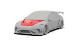 Robot Craftsman Tesla Model 3 2024+ “HACKER”  Widebody Hood / Bonnet