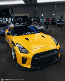 CMST TS Style Front Bumper & Front Lip for Nissan GTR GT-R R35 2008-2022 Carbon Fiber / FRP