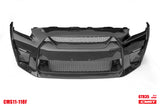 CMST Tuning Stage 2 Front Bumper & Front Lip for Nissan GTR GT-R R35 2008-2016 Facelift Conversion Kit Carbon Fiber / FRP