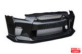 CMST Carbon Fiber Stage 1 Front Bumper & Lip for Nissan GTR GT-R R35 2008-2016 Facelift Conversion