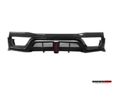 DarwinPRO 2017-2022 Nissan GTR R35 EBA BKSS Style Carbon Fiber Rear Diffuser