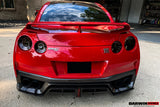 DarwinPRO 2017-2022 Nissan GTR R35 EBA BKSS Style Carbon Fiber Rear Diffuser
