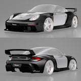 Robot Porsche 987.2 (2009–2012) Cayman Full FRP & Partial Carbon Widebody kit