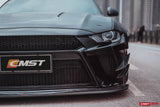 CMST  Carbon Fiber Front Bumper & Front Lip for Ford Mustang S550.2 2018 - 2022