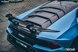 PAKTECHZ Carbon Fiber Rear Wing Spoiler for Lamborghini Huracan LP580 LP610 EVO