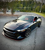 CMST  Carbon Fiber Front Bumper & Front Lip for Ford Mustang S550.2 2018 - 2022