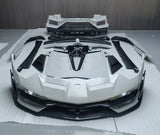 SD Dry Carbon Fibre Conversion Full Body Kit Conversion for Lamborghini Aventador LP700/720/740/750 Upgrade to SVJ Full Body Kit