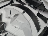 SD Dry Carbon Fibre Conversion Full Body Kit Conversion for Lamborghini Aventador LP700/720/740/750 Upgrade to SVJ Full Body Kit