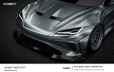 Robot Craftsman Tesla Model 3 2024+ “HACKER”  Widebody Hood / Bonnet