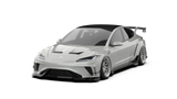 Robot Craftsman Tesla Model 3 Highland 2024+ “HACKER” Widebody FRP & Partial Carbon Full Kit