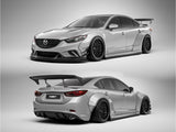Robot Craftsman Mazda 6 2014-2017 Plus Body Kit Fibre Glass Reinforced Plastic Complete Body Kit (FRP)