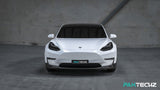 PAKTECHZ Carbon Fiber Front Lip Spoiler for Tesla Model 3