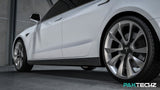 PAKTECHZ Carbon Fiber Side Skirts for Tesla Model 3