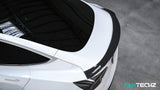PAKTECHZ Carbon Fiber Rear Spoiler for Tesla Model 3
