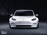 CMST Tesla Model 3 Carbon Fiber Front Lip Ver.5