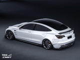 CMST Tesla Model 3 Carbon Fiber Full Body Kit Style F