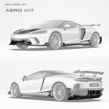 Mclaren GT Paktechz Full Dry Carbon Aerodynamics Kit