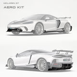 Mclaren GT Paktechz Full Dry Carbon Aerodynamics Kit