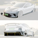 Robot Craftsman Tesla Model 3 “HACKER” Narrowbody Fibre Glass Reinforced Plastic Complete Body Kit (FRP)