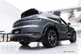 CMST Tuning Pre-preg Carbon Fiber Rear Diffuser & Canards For Porsche Cayenne 9Y0 Facelift