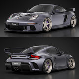 Robot Porsche 987.2 (2009–2012) Cayman Full FRP & Partial Carbon Widebody kit