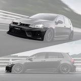 Robot Craftsman Volkswagen Golf / GTI / Golf R MK7 MK7.5 Fibre Glass Reinforced Plastic Complete Front Bumper (FRP)