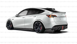 SD Carbon Rear Boot Spoiler For Tesla Model Y / Performance