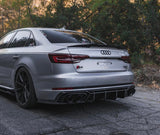 SD Carbon DRY Carbon Fiber Rear Diffuser For Audi A4 S-Line & S4 2019 B9