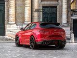 SD Carbon Pre-preg Carbon Fiber Rear Roof Spoiler For Alfa Romeo Stelvio
