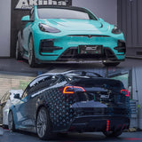 SD Carbon Tesla Model Y Full Plastic or Dry Carbon Narrowbody Bodykit