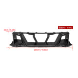 SOOQOO BMW M2 G87 Carbon Fiber Front Bumper Center Trim