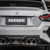 SOOQOO BMW M2 G87 Carbon Fiber Diffuser
