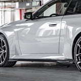 SOOQOO BMW M2 G87 Carbon Fiber Side Skirt