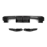 SOOQOO BMW M4 G82 G83 Carbon Fiber Diffuser + Rear Splitter