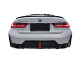 TAKD Pre-preg Carbon V2 Rear Diffuser & Canards for BMW 3 Series 330i M340i G20 G28 LCI