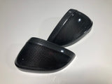 TAKD Carbon Dry Carbon Fiber Mirror Caps Replacement For Audi RS5 S5 A5 RS4 S4 A4 B9 B9.5 2017-ON
